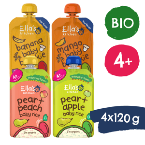 Ella’s Kitchen BIO Mix ovocných príkrmov (440 g)