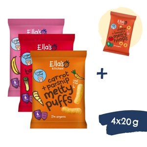 3+1 ZADARMO: Ella's Kitchen mix BIO Chrumiek (4x20 g)