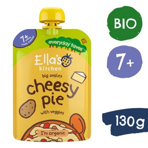Ella's Kitchen BIO Syrový koláč so zeleninou (130 g), exp. 30.06.2024