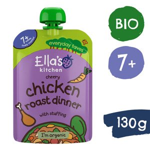 Ella's Kitchen BIO Pečené kura s plnkou (130 g), exp. 29.02.2024