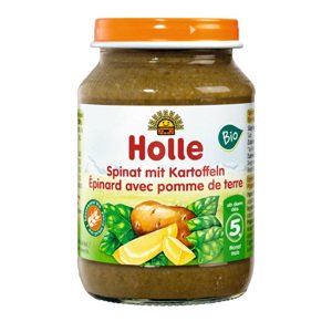Holle BIO Špenát so zemiakmi (190 g)