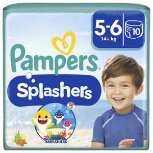 Pampers Pants Splashers 5-6 10 ks