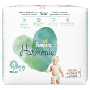 Pampers Harmonie Value Pack Detské plienky veľ. 4 (28 ks)