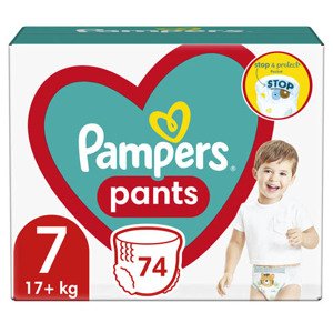 Pampers Pants Mega Box Plienkové nohavičky veľ. 7 (74 ks)