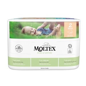 Moltex Pure & Nature Mini 3–6 kg (38 ks), eko plienky