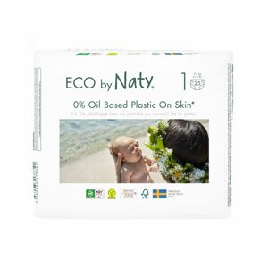 Eco by Naty Newborn 2–5 kg (25 ks), eko plienky