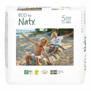 Eco by Naty Junior 12–18 kg (20 ks), eko plienkové nohavičky