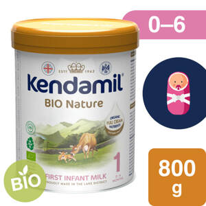 Kendamil BIO Nature počiatočné mlieko 1 (800 g) DHA +