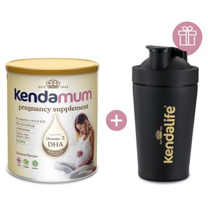 Kendamum Nápoj pre tehotné a dojčiace ženy (800 g) + Shaker čierny zadarmo