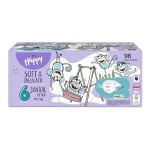 Bella Baby Happy Detské pleny Junior Extra Box veľ. 6 (96 ks)