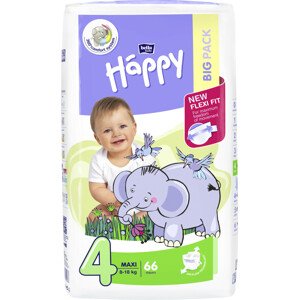 Bella Baby Happy Detské plienky Maxi Big Pack veľ. 4 (66 ks)