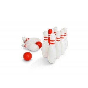 Bowling - červená & biela