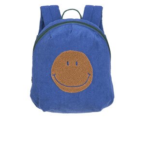 Menčestrový detský batôžtek - Little Gang Smile blue