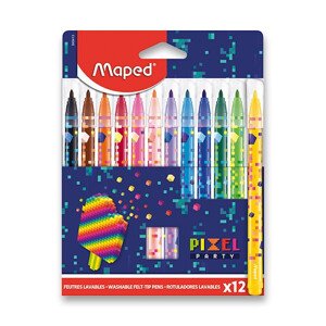 Fixky MAPED Pixel Party, 12 ks