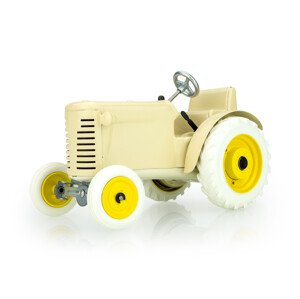 Traktor béžový bez pohonu