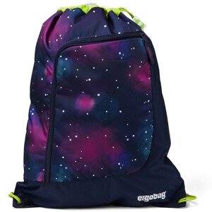 Športový vak Ergobag - Fialový reflexný