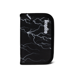Školský peračník Ergobag - Black reflexný