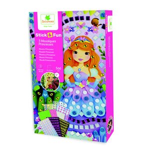 Stick & Fun - malá mozaika - princezné