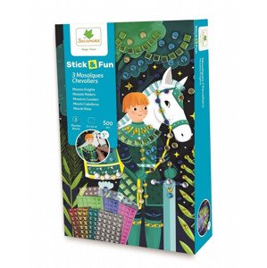 Stick & Fun - malá mozaika - rytieri