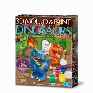 Sadrové odliatky - 3D dinosaury