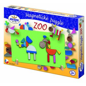 Magnetické puzzle – ZOO