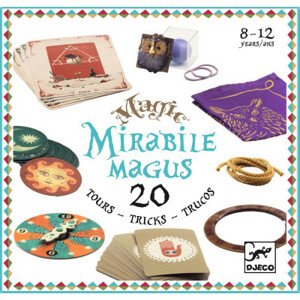 Djeco Magic – Mirabile magus – súprava 20 kúzelníckych trikov