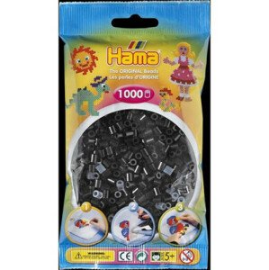 Hama Midi - koráliky čierne 1000 ks