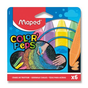 Kriedy na chodník Maped - 6 farieb