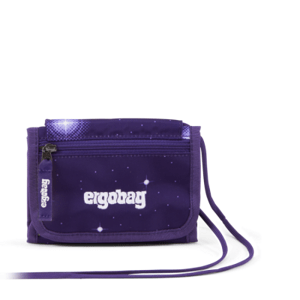 Peňaženka Ergobag - galaxy fialová