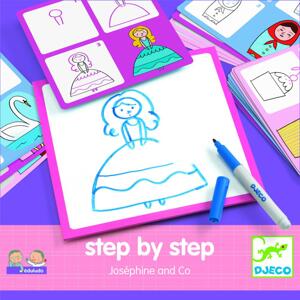 Kreslenie pre najmenších Krok za krokom Eduludo Princezničky Djeco od 3 rokov