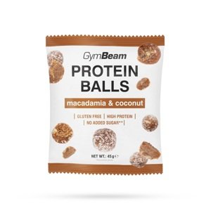 GymBeam Protein Balls macadamia & coconut 45 g