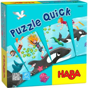 Cestovná hra pre deti Rýchle puzzle Haba od 4 rokov