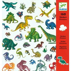 Samolepky pre deti Dinosaury Djeco 160 ks od 4 rokov