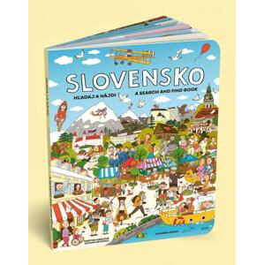 Obrázková vzdelávacia kniha SLOVENSKO Hľadaj a nájdi