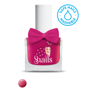 Zmývateľný lak na nechty pre deti Cheerleader Snails ružový