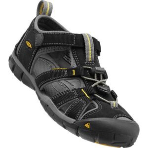 Detské sandále SEACAMP II CNX, black/yellow, Keen, 1012064, černá - 29