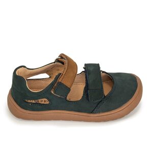 Chlapčenské sandále Barefoot PADY BROWN, Protézy, hnedé - 25