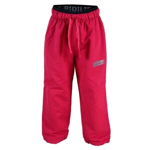 nohavice športové s fleezom outdoorové, Pidilidi, PD1014-03, růžová - 140 | 10let