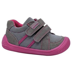 dievčenská celoročná obuv Barefoot BRIK GREY, protetika, sivá - 22