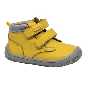 Chlapčenská celoročná obuv Barefoot TENDO YELLOW, Protetika, žltá - 25