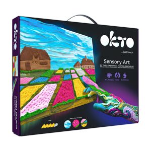 OKTO SENSOTY ART umelecká sada "Kvetinové záhony v Holandsku" 30x40 cm, Wiky, W034369