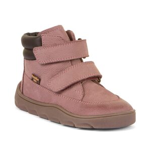 Dievčenská zimná barefoot obuv ZERU TEX Dark Pink, Froddo, G2110150-5, ružová - 31