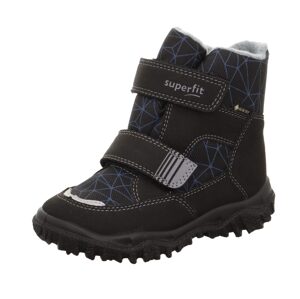 HUSKY Black/Light Grey Gore-tex zimné topánky pre deti, Superfit, 1-006080-0000, sivá - 32