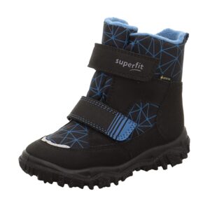 HUSKY Black/Blue Goretex Detské zimné topánky, Superfit, 1-006080-0010, modrá - 40