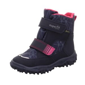Dievčenské zimné topánky HUSKY Blue/Pink Gore-Tex, Superfit, 1-006080-8020, ružová - 41