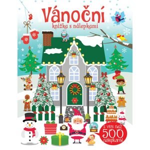 Vianočná kniha so samolepkami, kniha FONI, W045670