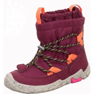 Dievčenské zimné topánky barefit TRACE Red/Orange Gore-TEX, Superfit,1-006038-5000 - 32
