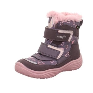 Dievčenské zimné topánky CRYSTAL Purple/Pink Gore-Tex, Superfit,1-009091-8510 - 34