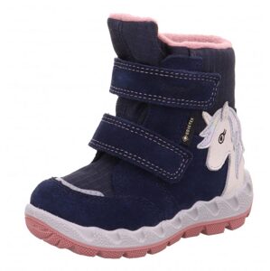 Zimné dievčenské topánky ICEBIRD GTX, Superfit, 1-006010-8010, tmavomodrá - 21