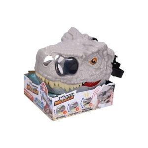 Maska hlavy dinosaura s efektmi 28 cm, Wiky, W038981